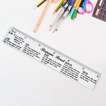 Romans Road Scripture Printed Plastic Ruler 6 Inch - dailyneed.life