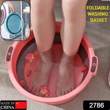 Multi-Purpose Portable Collapsible Folding Tub, with Hanging Hole & Save Storage Space, Also use for Foot Spa. - dailyneed.life