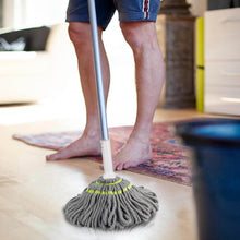 Squeeze Twist Mop Self Wringing Mop, Stainless Steel Handle (1 Pc) - dailyneed.life