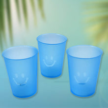 Reusable Plastic Drinking Tumblers - 4-Piece Transparent Water Cup Set for Kitchen & Dining - dailyneed.life