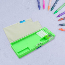 Multipurpose Compass Box (2 Compartments): Cartoon Pencil Case for Kids - dailyneed.life