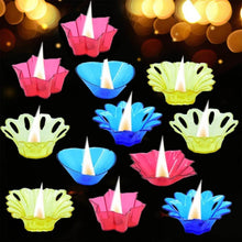 Magical Reflection Diya Set with 6 Attractive Design Cup Set Of 12 Pieces, Diwali - dailyneed.life