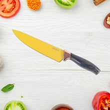 6 Pcs Professional Kitchen Knife Set with Chef Knives, Cleaver, Peeler & Scissors - dailyneed.life