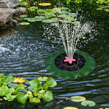 Decorative Solar-Powered Floating Water Fountain Pump - dailyneed.life