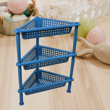 Triangle 3-Tier Plastic Storage Rack for Kitchen, Bathroom & Office - dailyneed.life