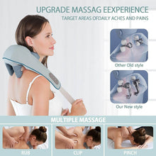 Neck & Shoulder Massagers with Heat, Electric Rechargeable (1 Pc) - dailyneed.life