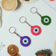 Evil Eye Rubber / Silicone Keychain (1 Pc / Mix Color) - dailyneed.life