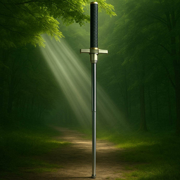 Safty Rod Lightweight Folding Walking Sticks with Nylon Bag Cover (75 Cm) - dailyneed.life