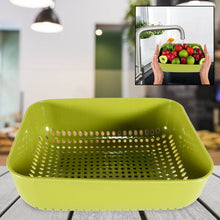 Multipurpose Small Plastic Kitchen Basket, Vegetables and Fruits Washing, Basket (20x17 Cm) - dailyneed.life