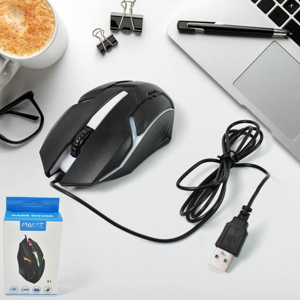 USB Wired Mouse, Ergonomic Design Gaming Mouse (1 Pc) - dailyneed.life