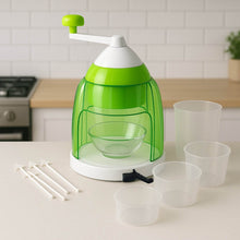 Manual Ice Crusher & Snow Cone Maker with Hand Crank - dailyneed.life