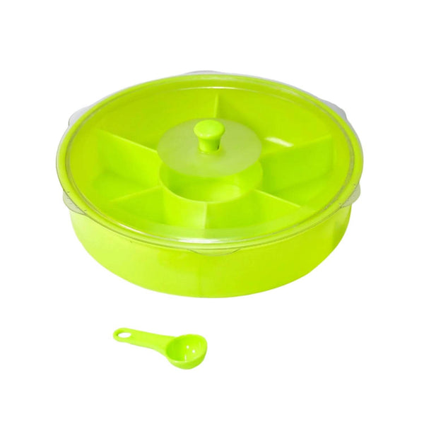 Multipurpose Dry-fruit and masala box with single spoon. - dailyneed.life