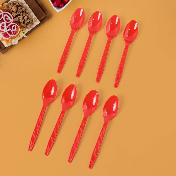Reusable Home Dining Plastic Spoons (8 Pc) - dailyneed.life