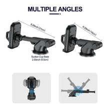 Mobile Phone Holder for Car Mobile Phone Holder Dashboard Windscreen 3 in 1 Smartphone Holder Car - dailyneed.life