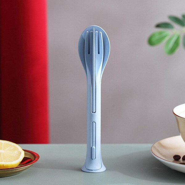 3 in 1 Reusable Spoon, Knife Forks Tableware, Spoon (3 Pcs Set) - dailyneed.life