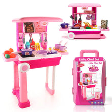 3-in-1 Kitchen Set for Kids with Suitcase – Role Play Cooking Toy for Girls & Boys (3+) - dailyneed.life