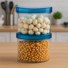 Air Tight & Unbreakable Kitchen Jar Set Food Storage Containers for Dry Fruits, Spices, Snacks, Pulses (2 Pcs Set) - dailyneed.life