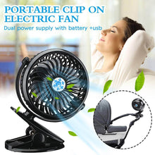 Mini USB Clip Fan widely used in summers for cool down rooms and body purposes.(Battery Not Include) - dailyneed.life