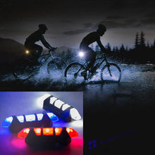 Rechargeable Bicycle Front Waterproof LED Light (Blue) - dailyneed.life