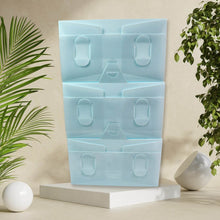 3 Layer Plastic Shoes Storage Box, Stackable Shoe Storage (1 Set / 3 Layer Set) - dailyneed.life