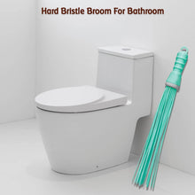 Plastic Hard Bristle Broom for Bathroom Floor Cleaning and Scrubbing, Wet and Dry Floor Cleaning - dailyneed.life