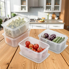 6 Pcs Multipurpose Plastic Food Storage Container Set - dailyneed.life