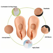 Anti Crack silicone Gel Foot Protector Moisturising Socks - dailyneed.life