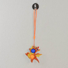 2-Bubble Dragon-Shaped Push Pop Fidget Toy with Strap (1 Pc) - dailyneed.life