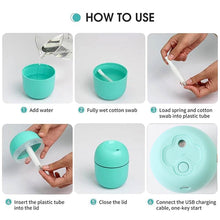 Portable Mini USB Humidifier with Light, Cool Mist & Essential Oil Diffuser (250ML / Mix Design) - dailyneed.life