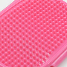 Dog Bath Brush Dog Grooming Brush, Pet Shampoo Bath Brush Soothing Massage Rubber Comb with Adjustable Ring Handle for Long Short Haired Dogs (1 Pc) - dailyneed.life