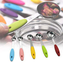 Measuring Cups and Spoons Stackable Set with Silicone Handle(5 Pc Set) - dailyneed.life