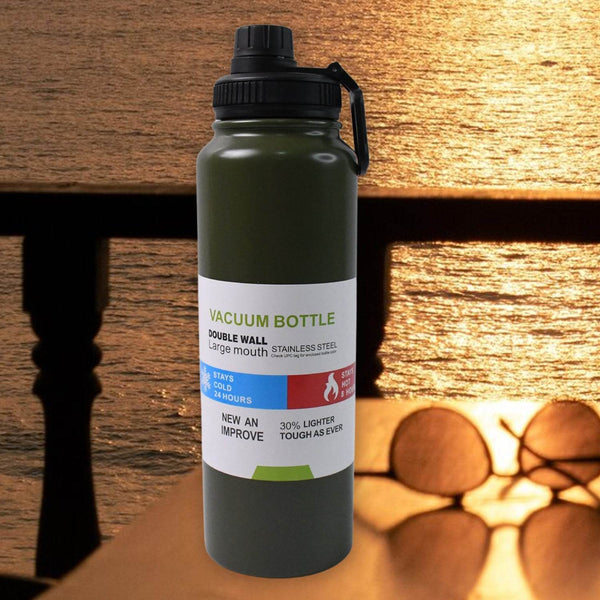 Stainless Steel Double Wall Vacuum-Insulated Drink Water Bottle (1000 ML / Mix Color) - dailyneed.life