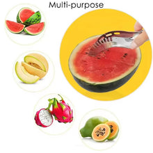 3in1 Stainless Steel Watermelon Cantaloupe Slicer Knife, Corer Fruit, Vegetable Tools Kitchen (1 Pc) - dailyneed.life