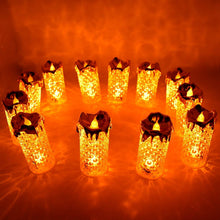 Gold LED Flameless Candles for Decor & Gifting, Diwali (12 Pc MOQ) - dailyneed.life