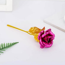 Gold Rose Artificial Rose Flower With Gift Box, Plastic Flowers Best Gifts for Friend Girl Wife Women, Golden Rose Gift for Valentine's Day, Mother's Day, Anniversary, Birthday, Wedding, Gold (1 Pc) - dailyneed.life