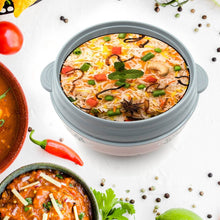 4500ml Insulated Casserole Box (Steel): Floral Print, Keeps Food Hot/Cold - dailyneed.life