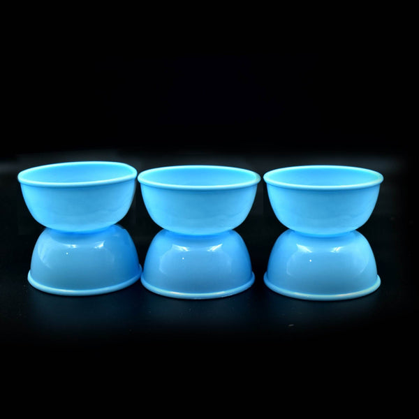 Small Plastic Bowl Set, Microwave Safe Unbreakable, Set of 6 - dailyneed.life