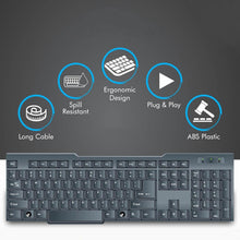 Wired USB Keyboard 104 Keys (1 Pc) - dailyneed.life