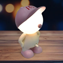 Cute Lovely Cartoon Design LED Desk Night Light With Plastic Head Cap (1 Pc) - dailyneed.life