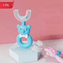 Baby Bear U-shaped Toothbrush Silicone Brush Head (1 Pc) - dailyneed.life