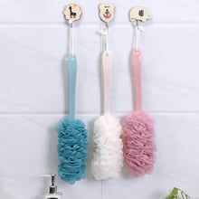 Loofah Back Scrubber for Shower, Long Handle Bath Sponge Shower Brush, Soft Nylon Mesh Back Cleaner Washer, Body Bath Brush for Women and Men, Bathroom Shower Accessories - dailyneed.life