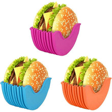 Silicone Burger Holder Snack Holder Reusable Burger Holder - dailyneed.life