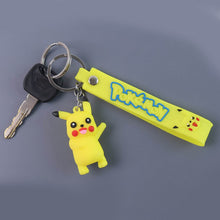 Cute Cartoon Silicone 3D Key Chain with Metal Hook & Strap (Pack of 1) - dailyneed.life