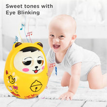 Musical Roly Poly Toys for Baby | Push and Shake Wobbling Toy with Music | Tumbler Doll Toy for Babies | Sound Balancing Doll Toys for Baby Boys, Girls 8+ Months Multicolor (1 Pc) - dailyneed.life