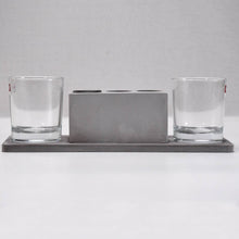 2 Wine Glasses & Marble Holder - Attractive Design for Hotels & Cafes - dailyneed.life