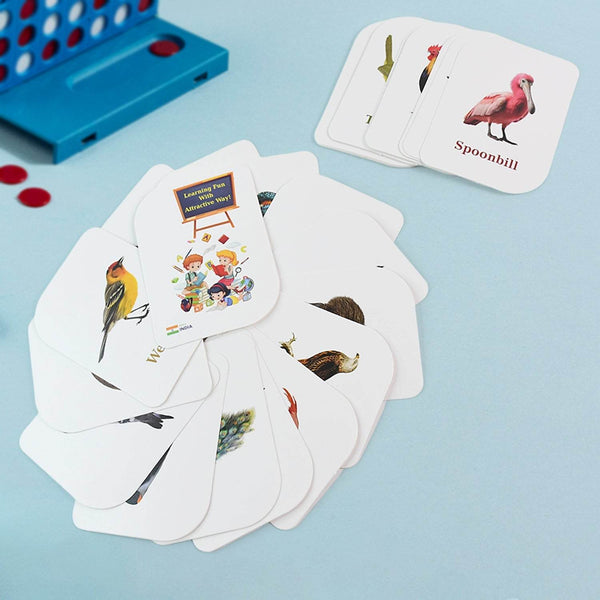 KidKraft Early Learner Educational Flashcards – 32 Birds - dailyneed.life