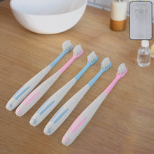 Multipurpose Travel-Friendly Toothbrush Holder with 5 Soft Bristle Toothbrushes - dailyneed.life