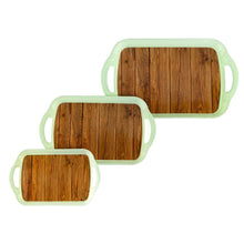 Serving Tray Set (Pack of 3 Pcs) (Small, Medium, Large) (Multicolour) - dailyneed.life