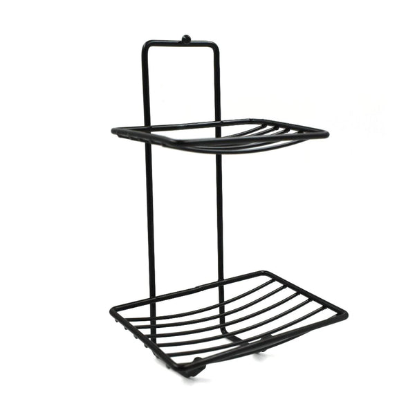 2 Layer SS Soap Rack used in all kinds of places household and bathroom purposes for holding soaps. - dailyneed.life