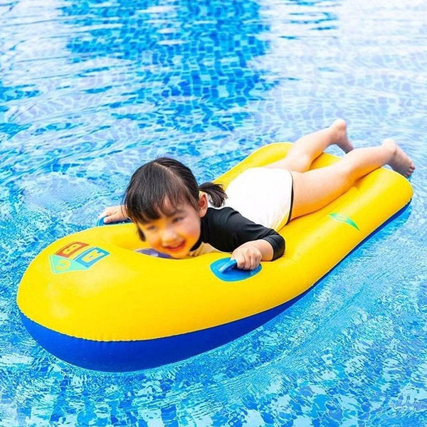 Inflatable Surfboard for Kids, Inflatable Bodyboard for Children with Handles, Portable Surfboard for Children, Outdoor Pool, Beach Floating Mat Pad Water Fun - dailyneed.life